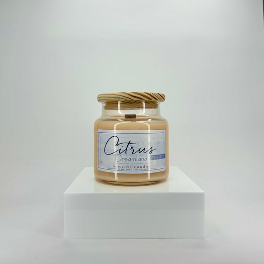 Citrus Dreamland | 16oz Wood Wick Candle